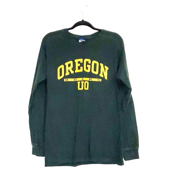 Old Varsity Brand Tops - Oregon Ducks long sleeve